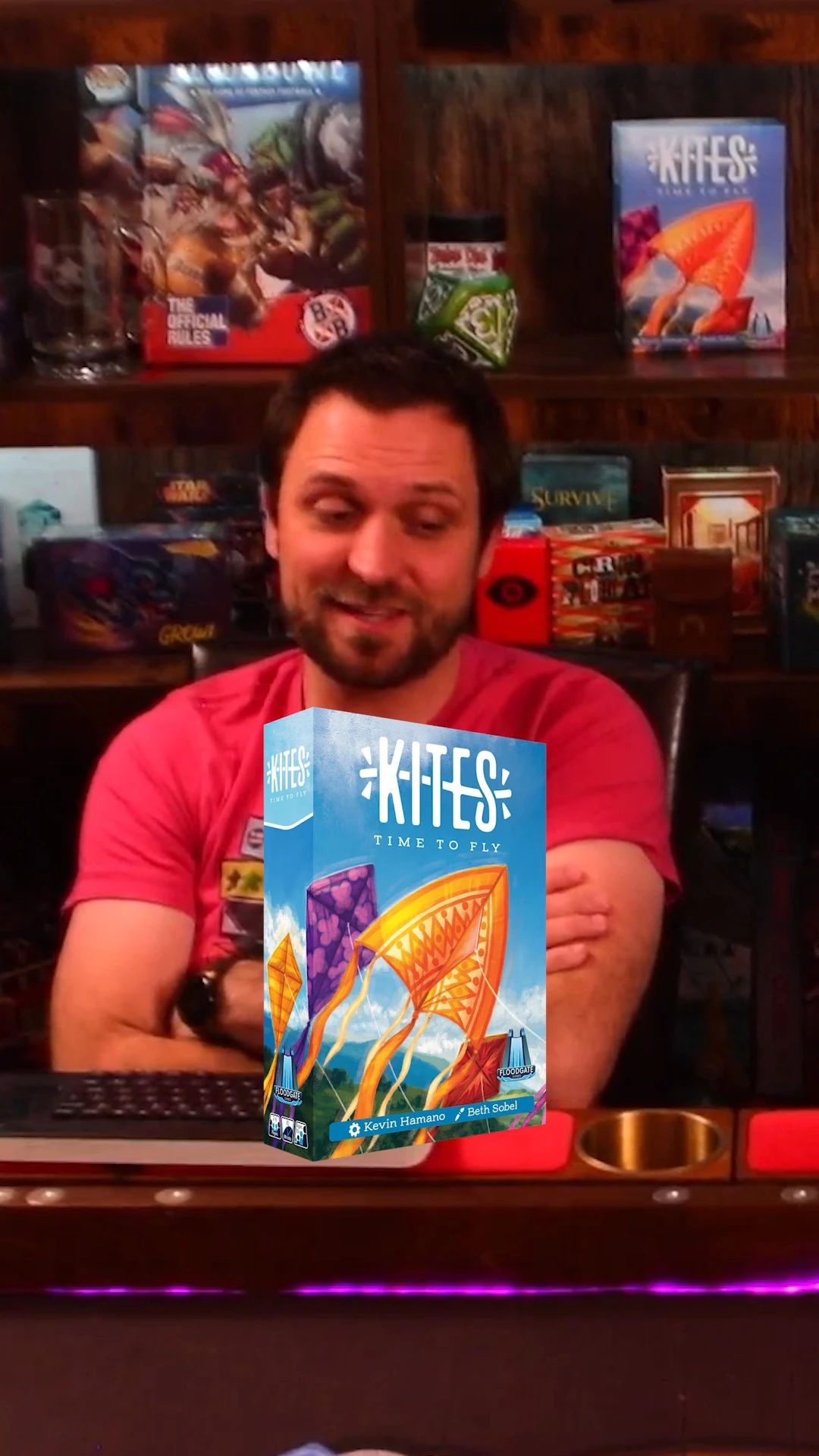 @theeriktv explains why he's bad at Kites. #boardgames #tabletop #kites @mostlyeric @kylemccarleyvo @dustinhendrickson