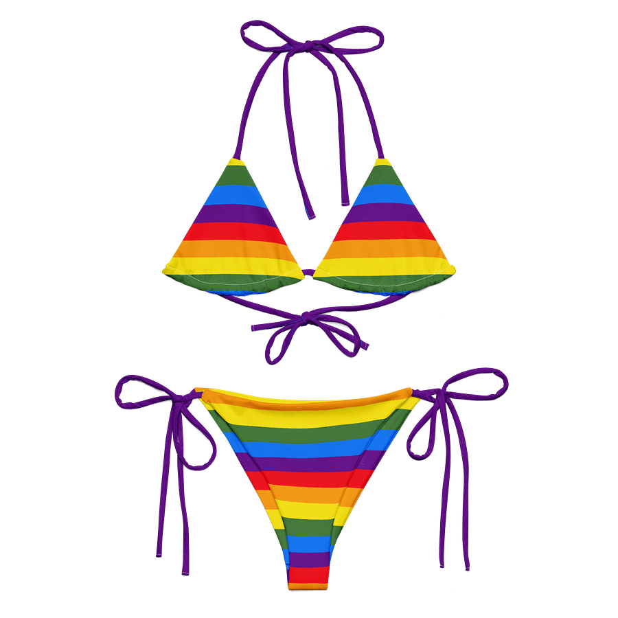 Rainbow Bliss All-Over Bikini Set product image (2)