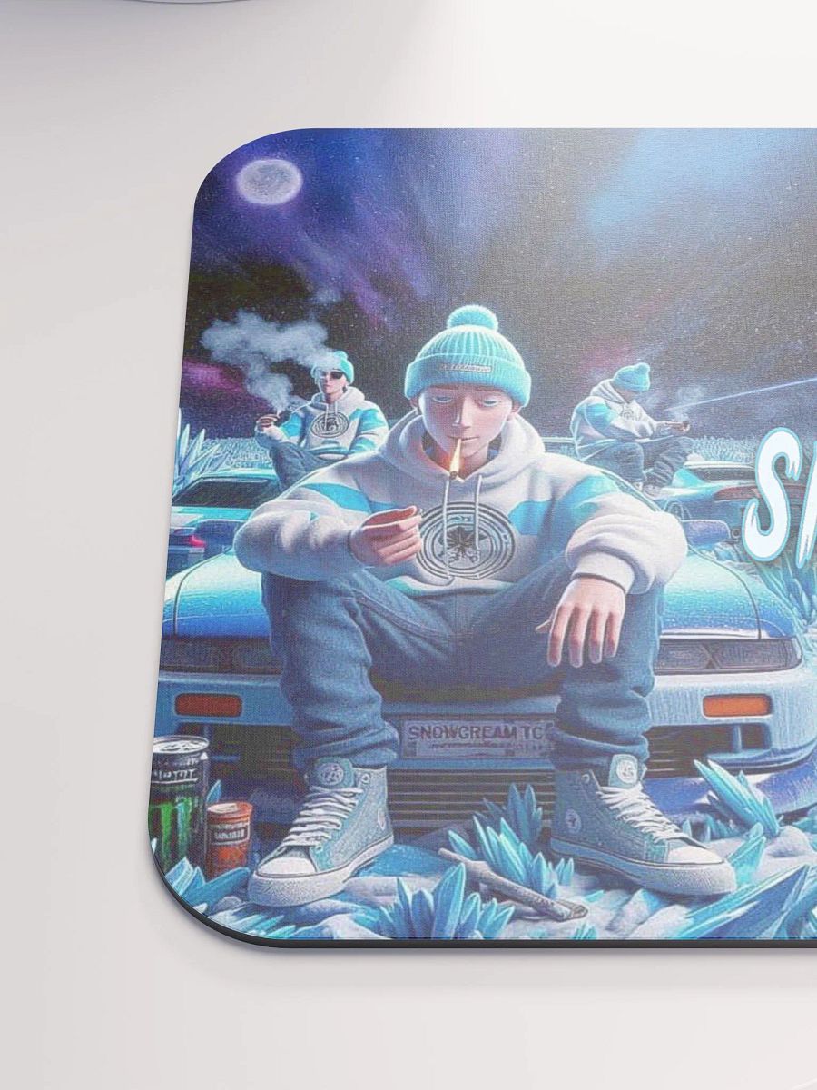 Snowy Mouse Pad (Small) product image (6)
