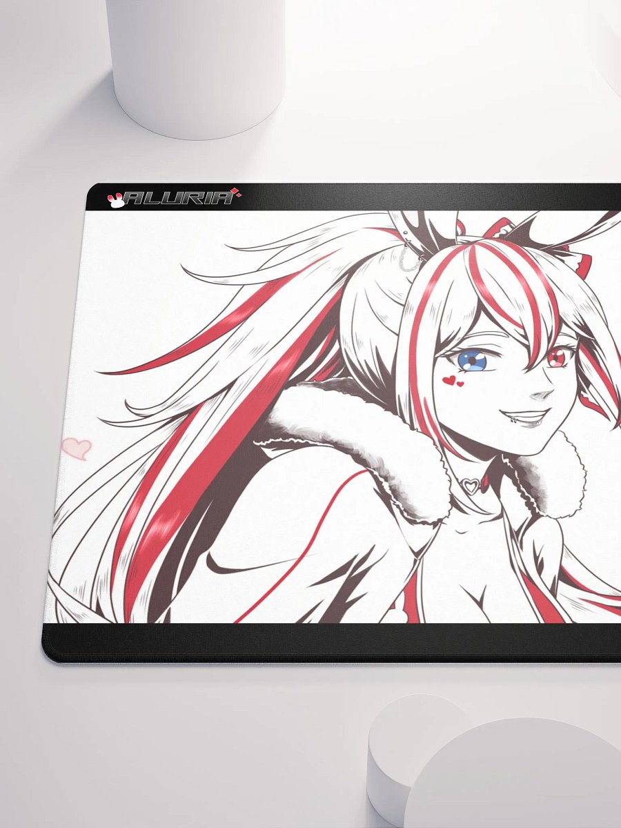 Aluria B&W Smile - Gaming Mousepad product image (6)