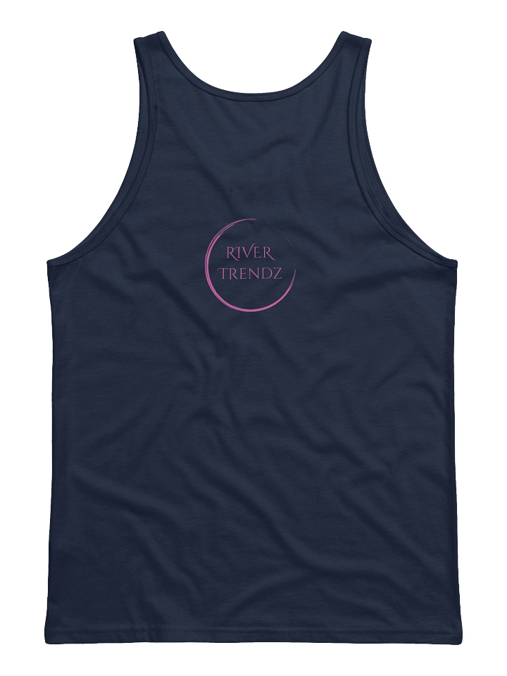 Men's Pink Faded Circle River Trendz Logo Tank product image (2)