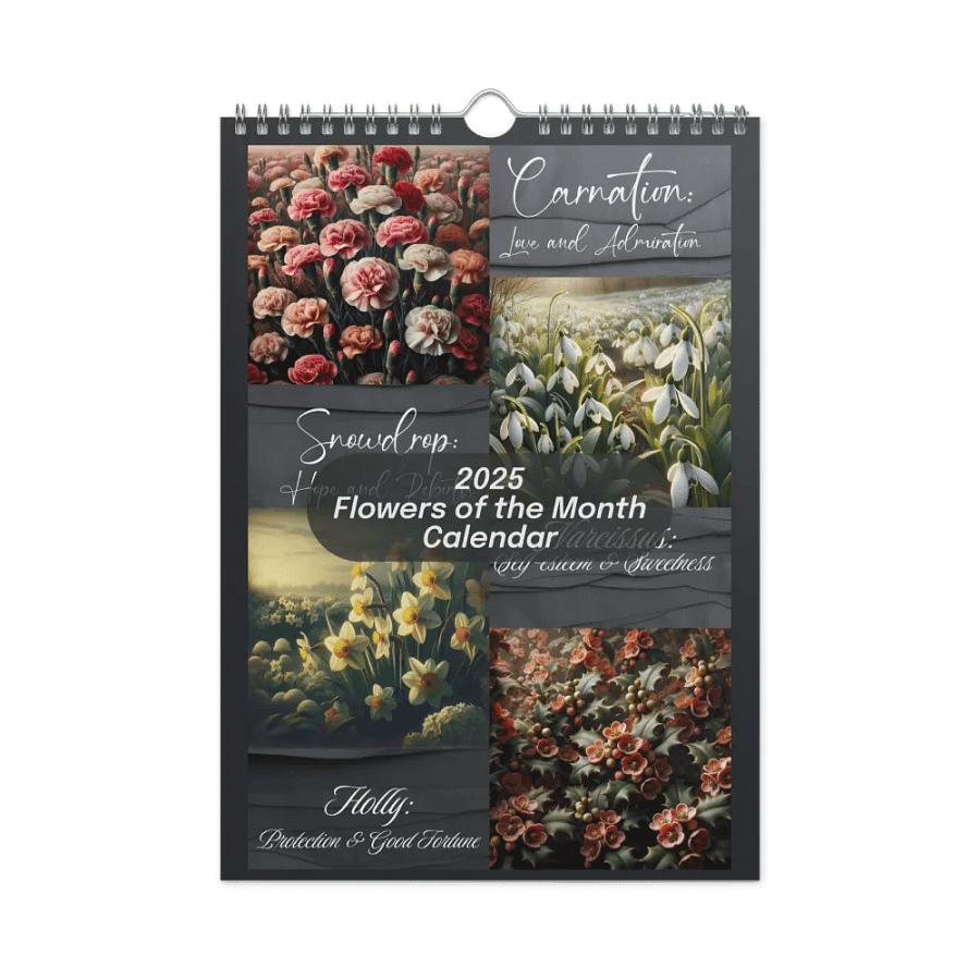 2025 Flowers of the Month Calendar product image (27)