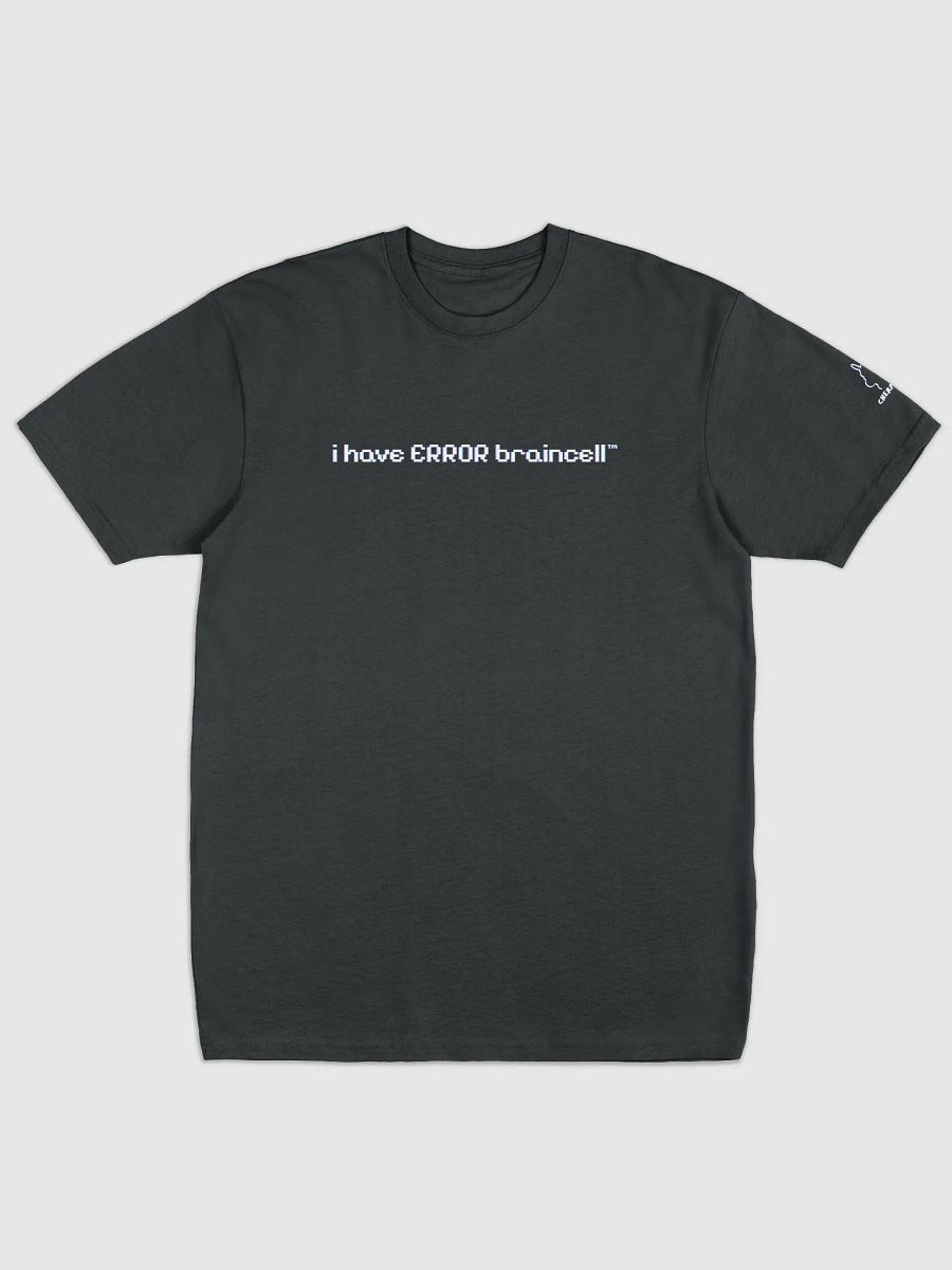 error braincell tee - black product image (1)