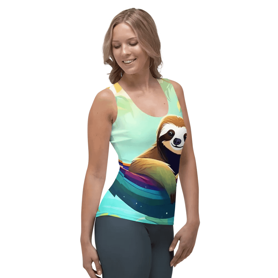 Sloth Serenity Women's Tank Top product image (4)