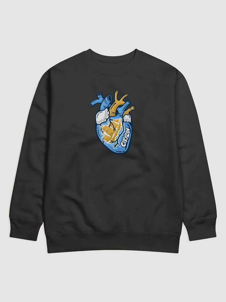 ManCity Heart Premium Sweatshirt product image (1)