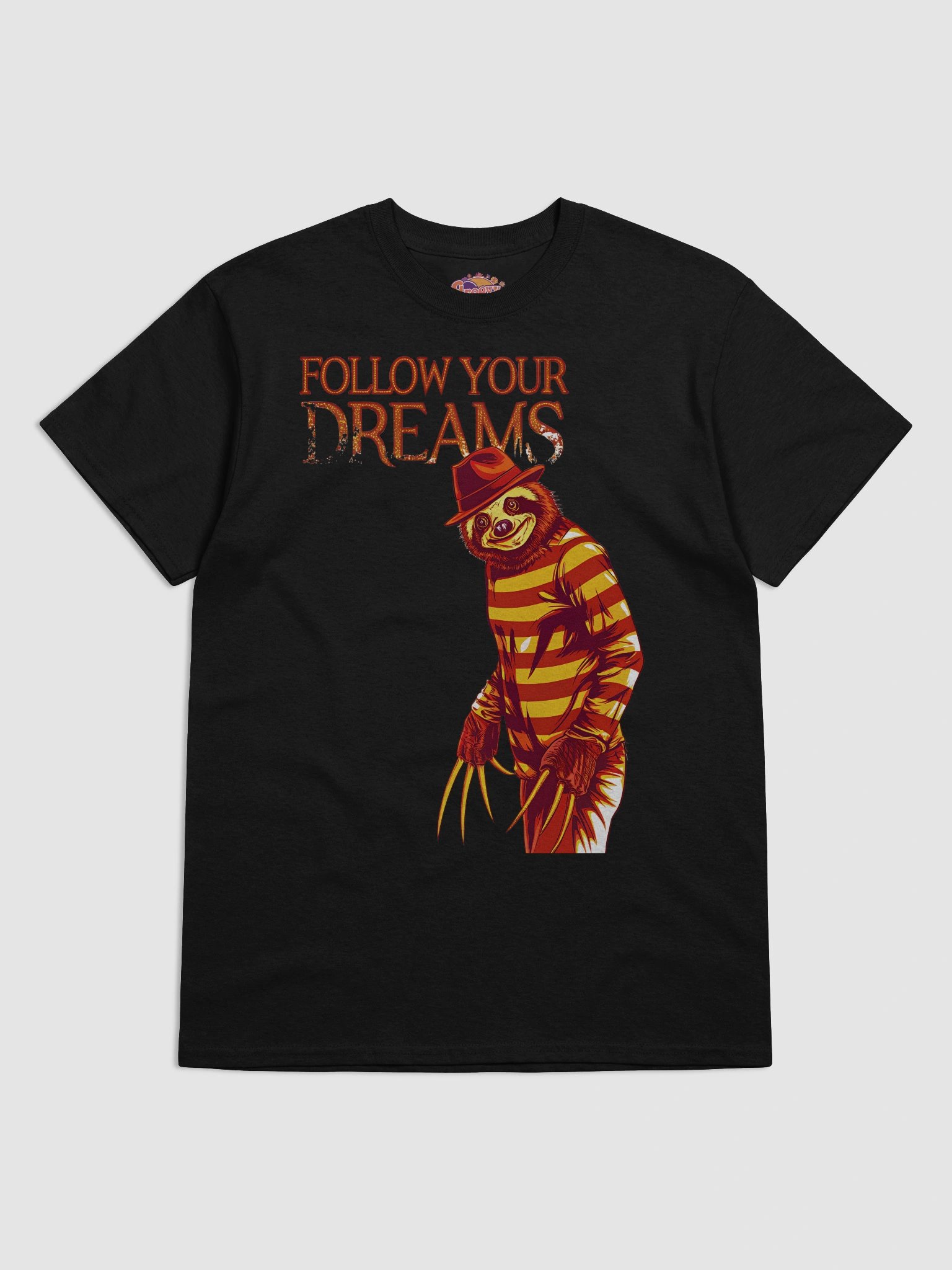 Sloth Dreams Horror T-Shirt product image (15)