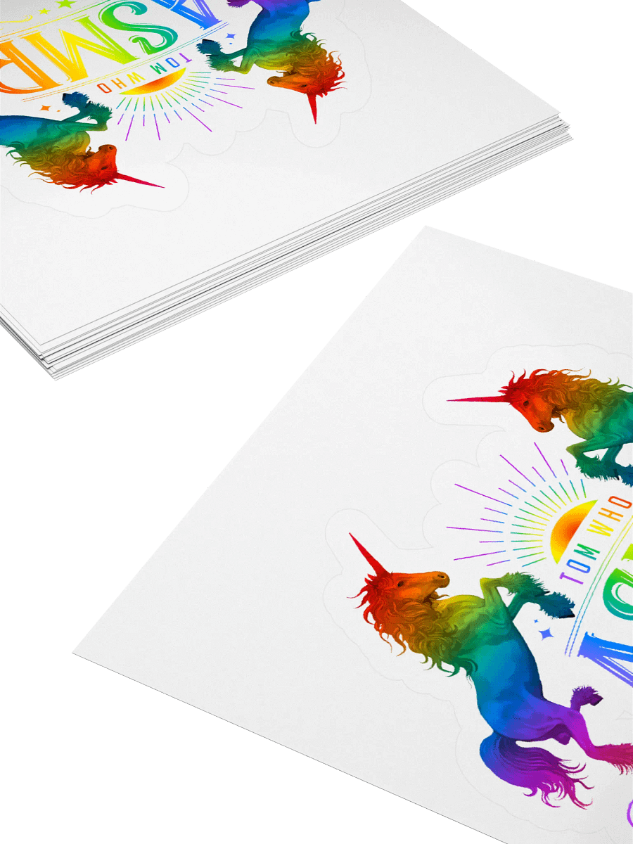 ASMR Unicorns Rainbow / Sticker product image (11)