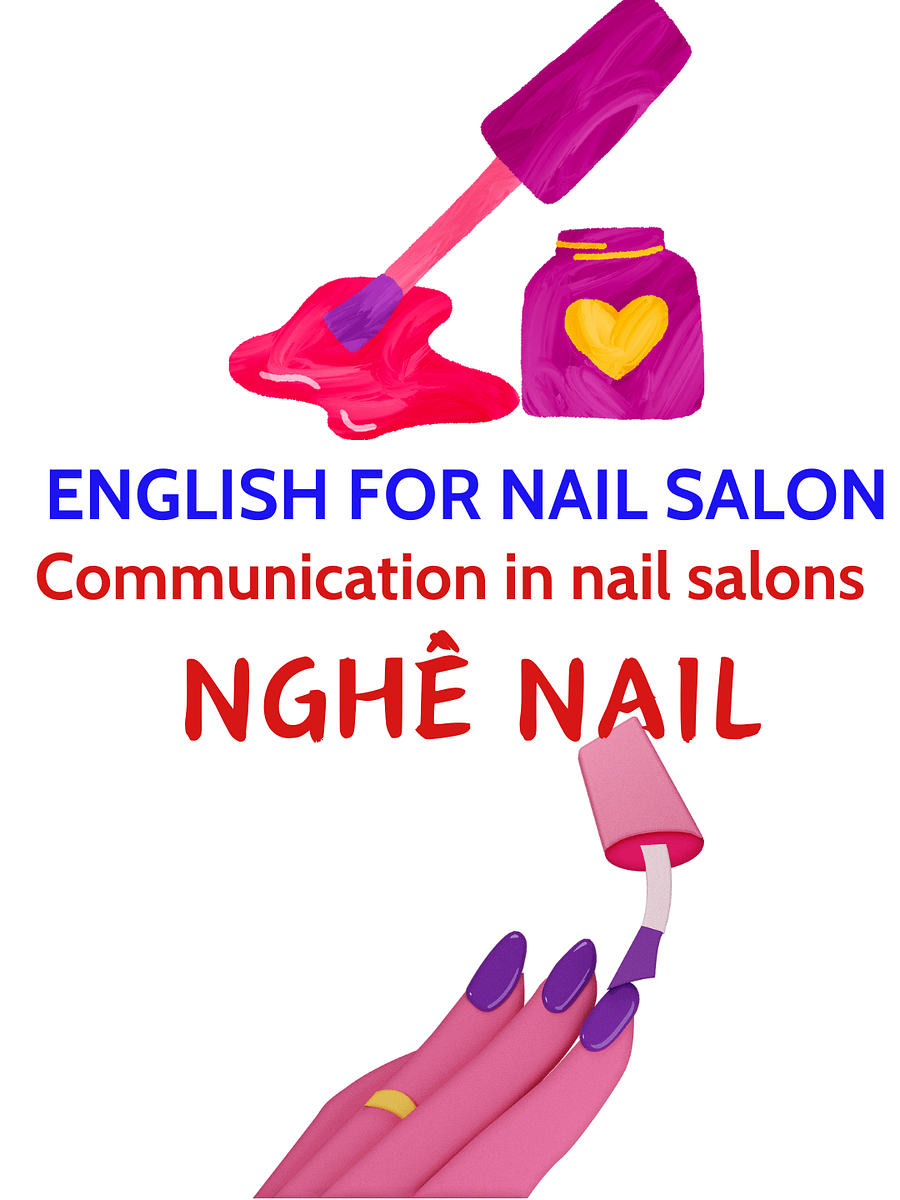 Vocabulary about nail styles and instruments (PDF file) product image (1)