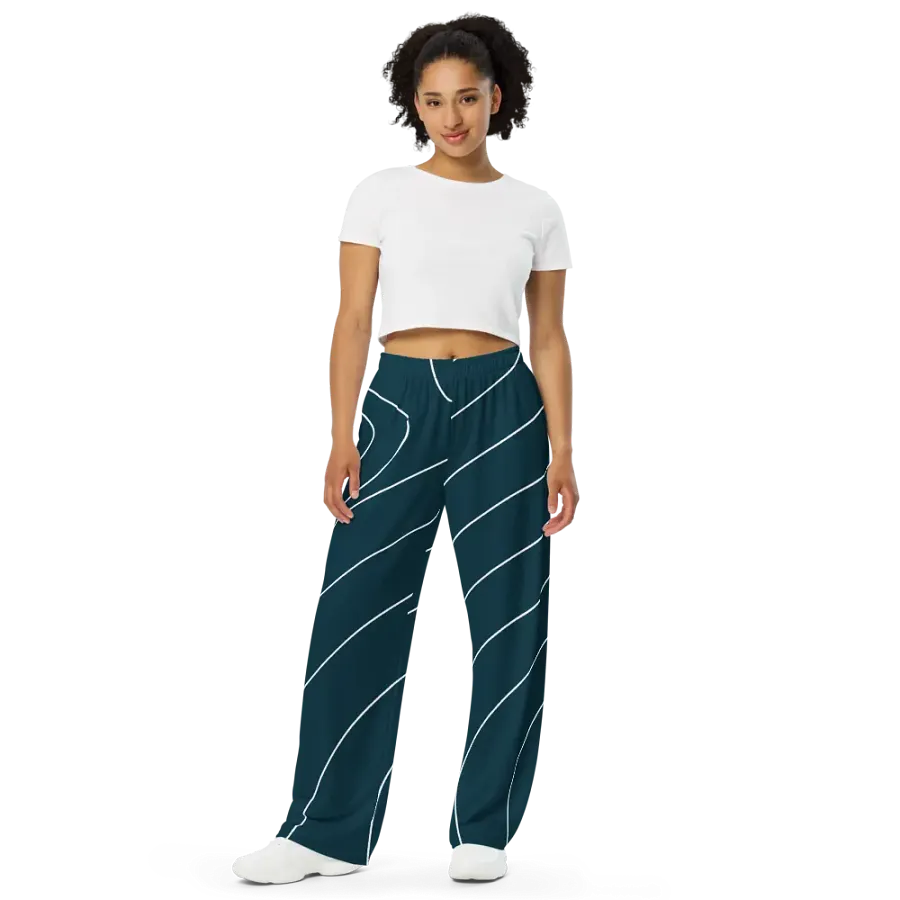 Elevate Unisex Wide-Leg Pants product image (9)