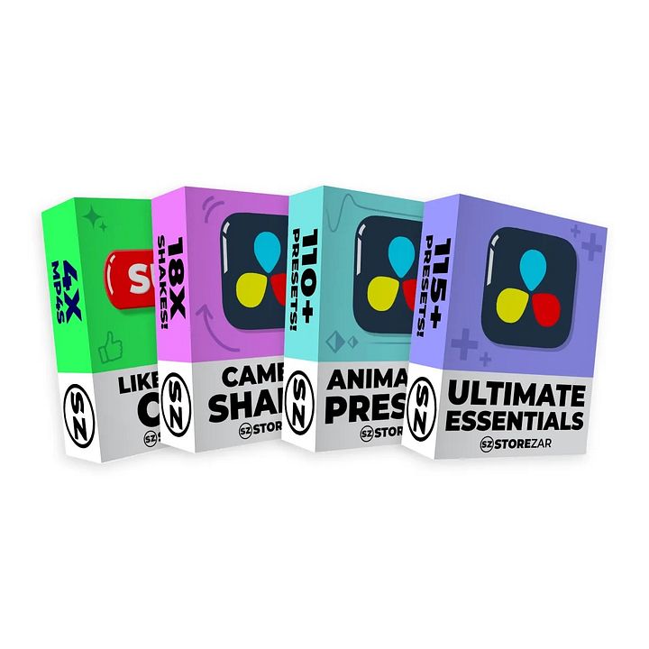 Storezar - Ultimate Bundle for DAVINCI RESOLVE product image (1)