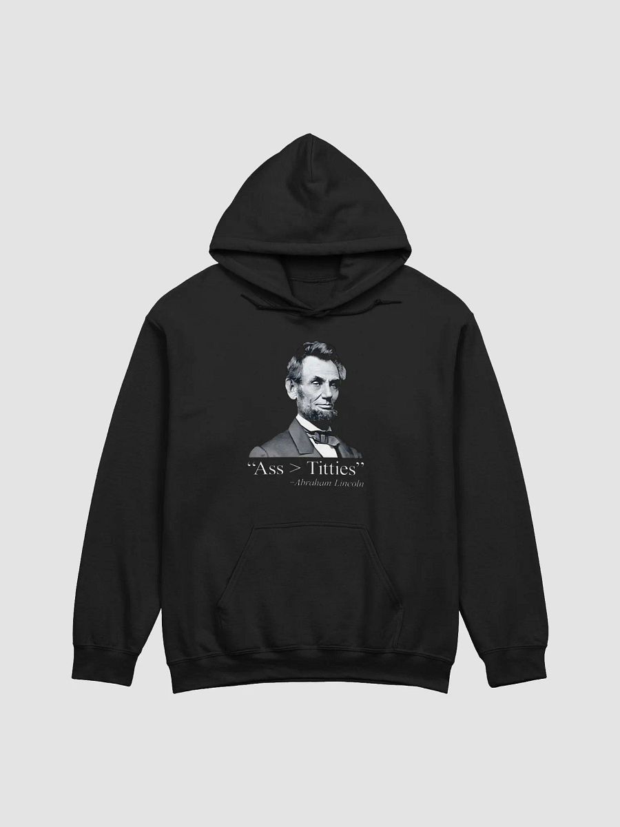 Abraham Lincoln Ass > Titties Hoodie product image (1)