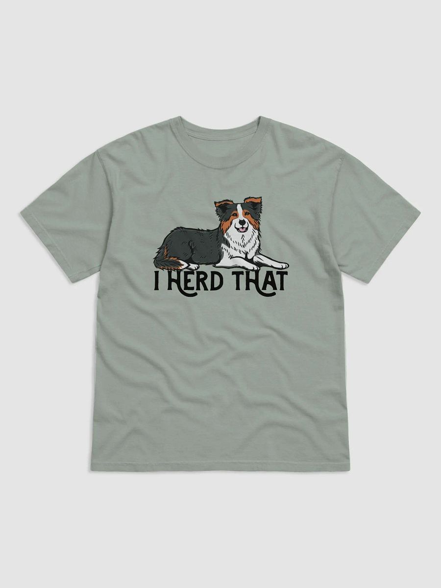 Custom - I Herd That | T-Shirt for Border Collie Dog Owners product image (4)