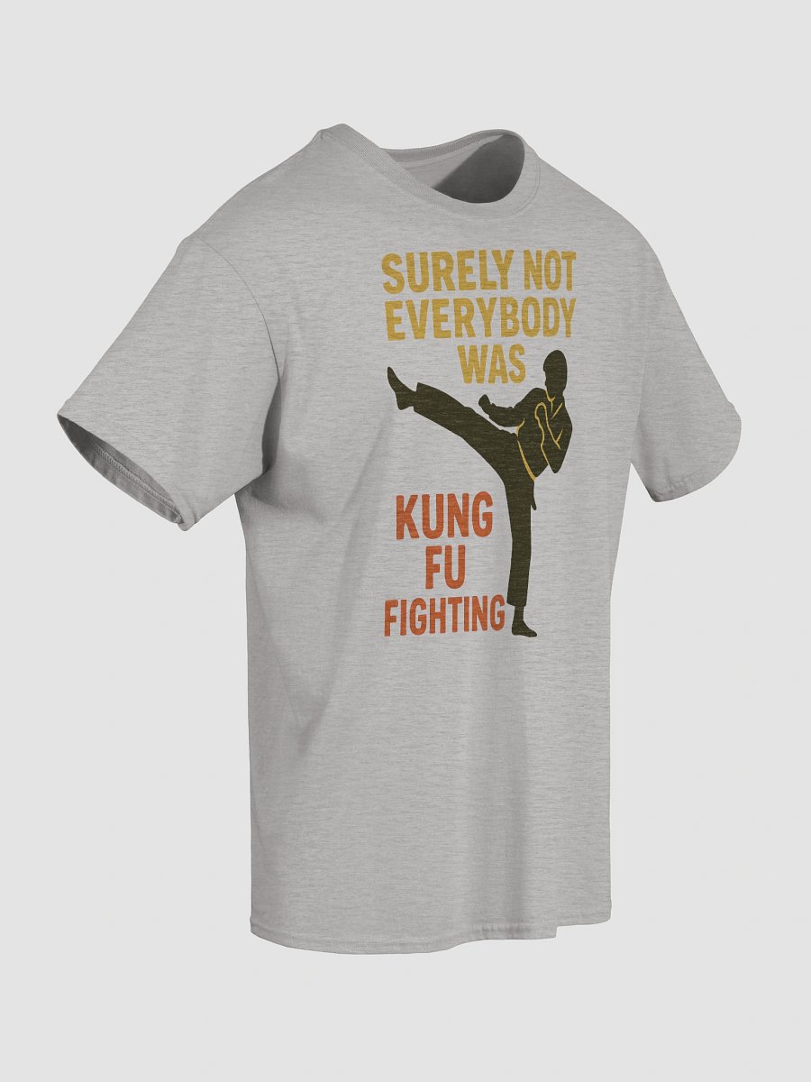 Surely Not Everybody Was Kung Fu Fighting Funny Graphic Tee product image (34)