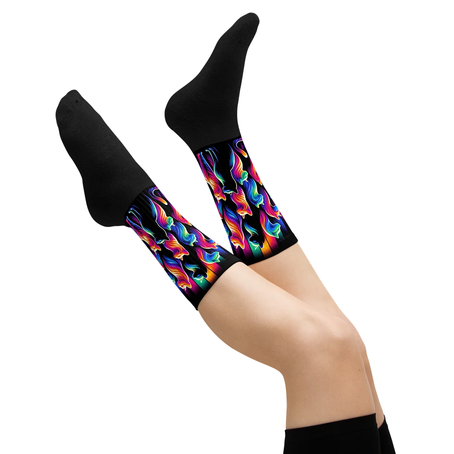 Black Foot Sublimated Socks product image (23)