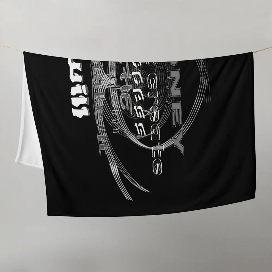 Money Won't create success. The freedom to make it will - Black - Throw Blanket product image (9)