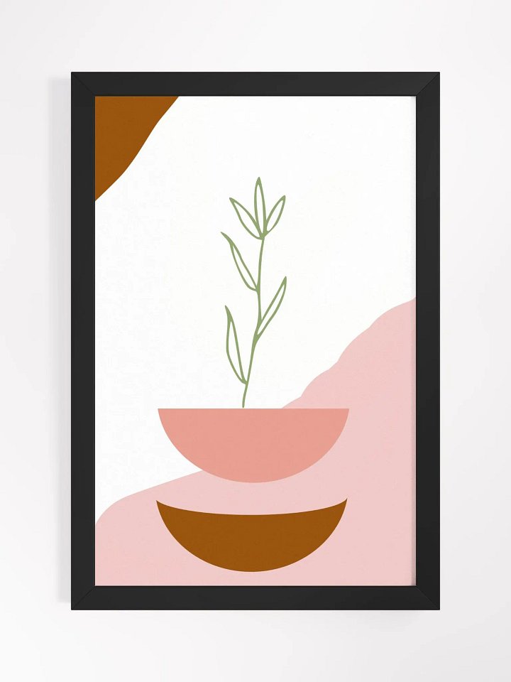 Ethereal Botanical Delight Framed Poster product image (5)
