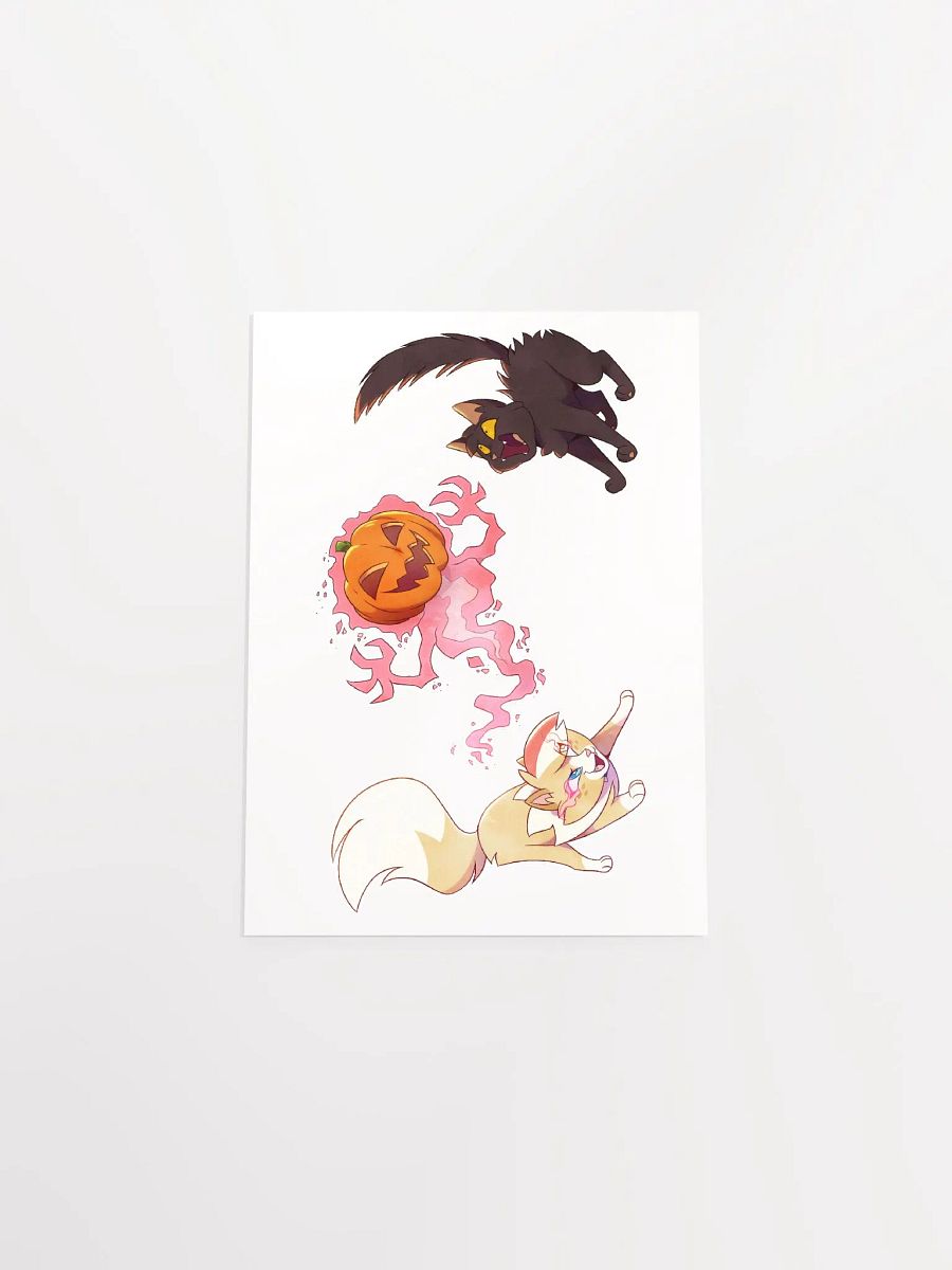 Cream & Spooky Halloween 2023 Print product image (6)