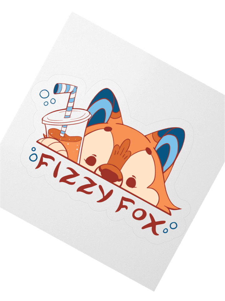 Fizzy Fox Kiss Cut Stickers product image (6)