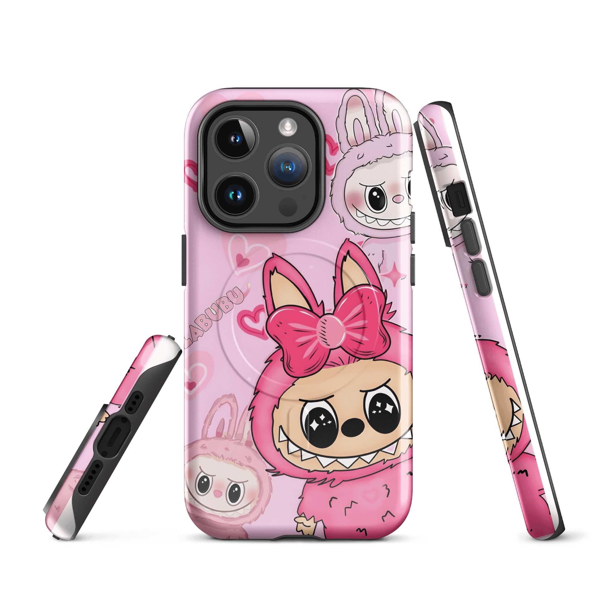 MagSafe Tough Case for iPhone Labubu-14\14 Pro\14 Plus\14 Pro Max\15\15 Plus\15 Pro\15 Pro Max\16 Pro \16\16 Plus\16 Pro Max product image (1)