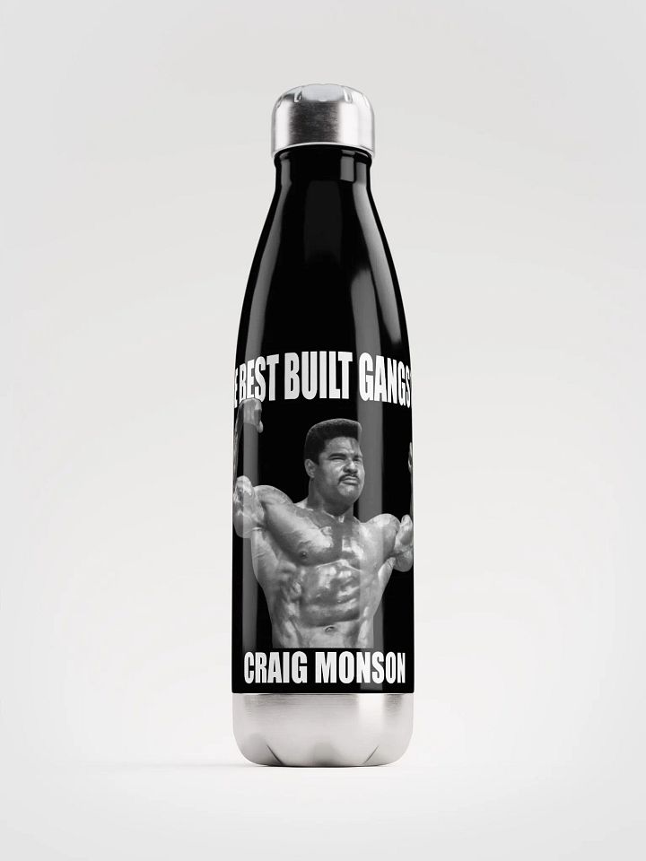 The Best Built Gangster Stainless Steel Water Bottle product image (1)
