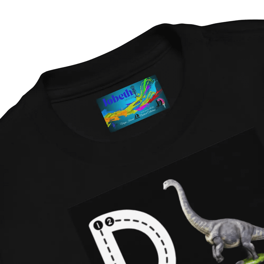 JoBeths' Design Dd Black Toddler T-Shirt product image (4)