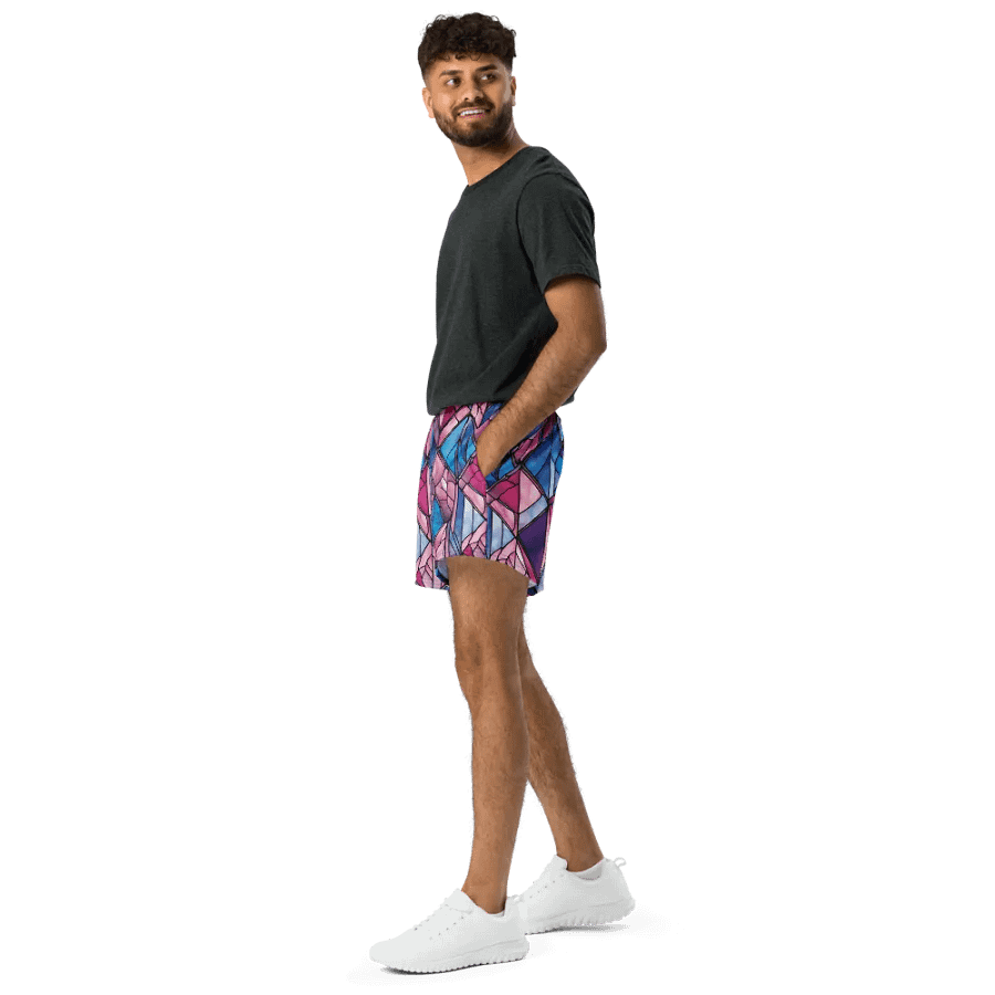 Symmetrical Splendor Athletic Shorts product image (10)