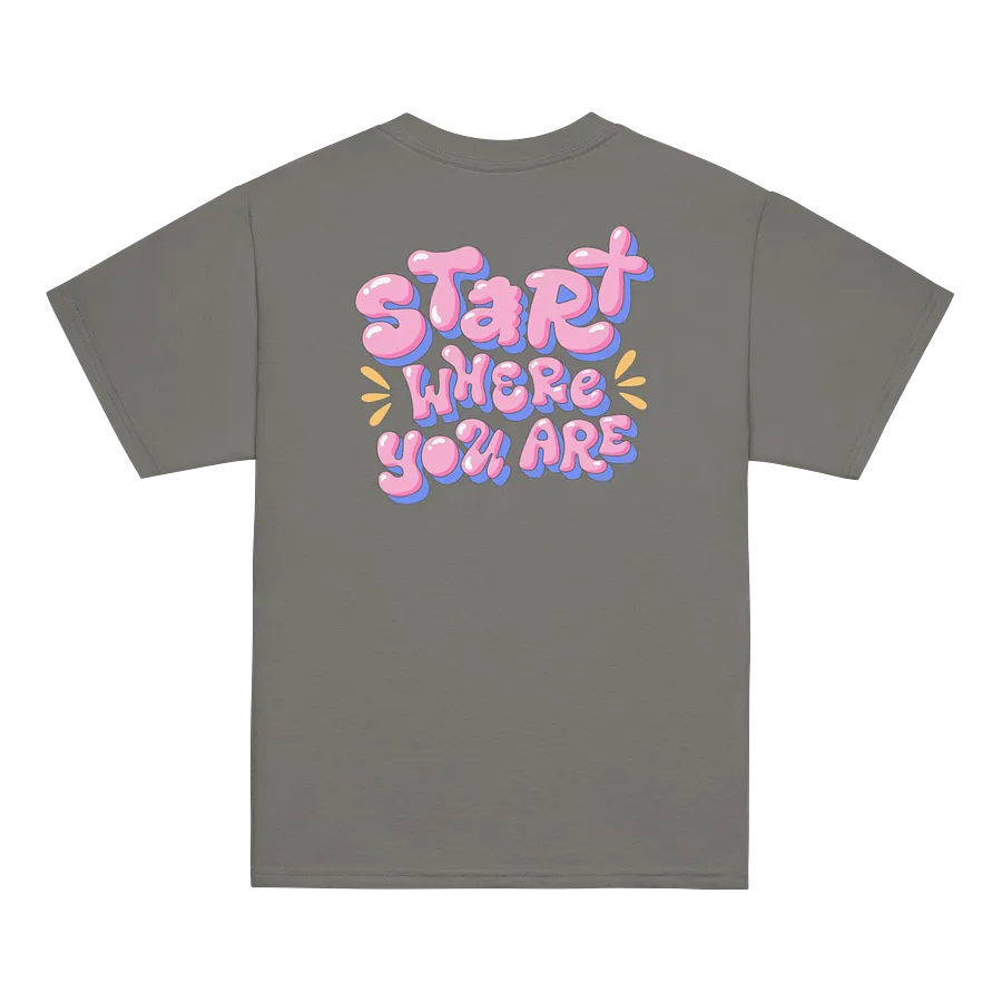 Start Where You Are Kids Tee product image (5)