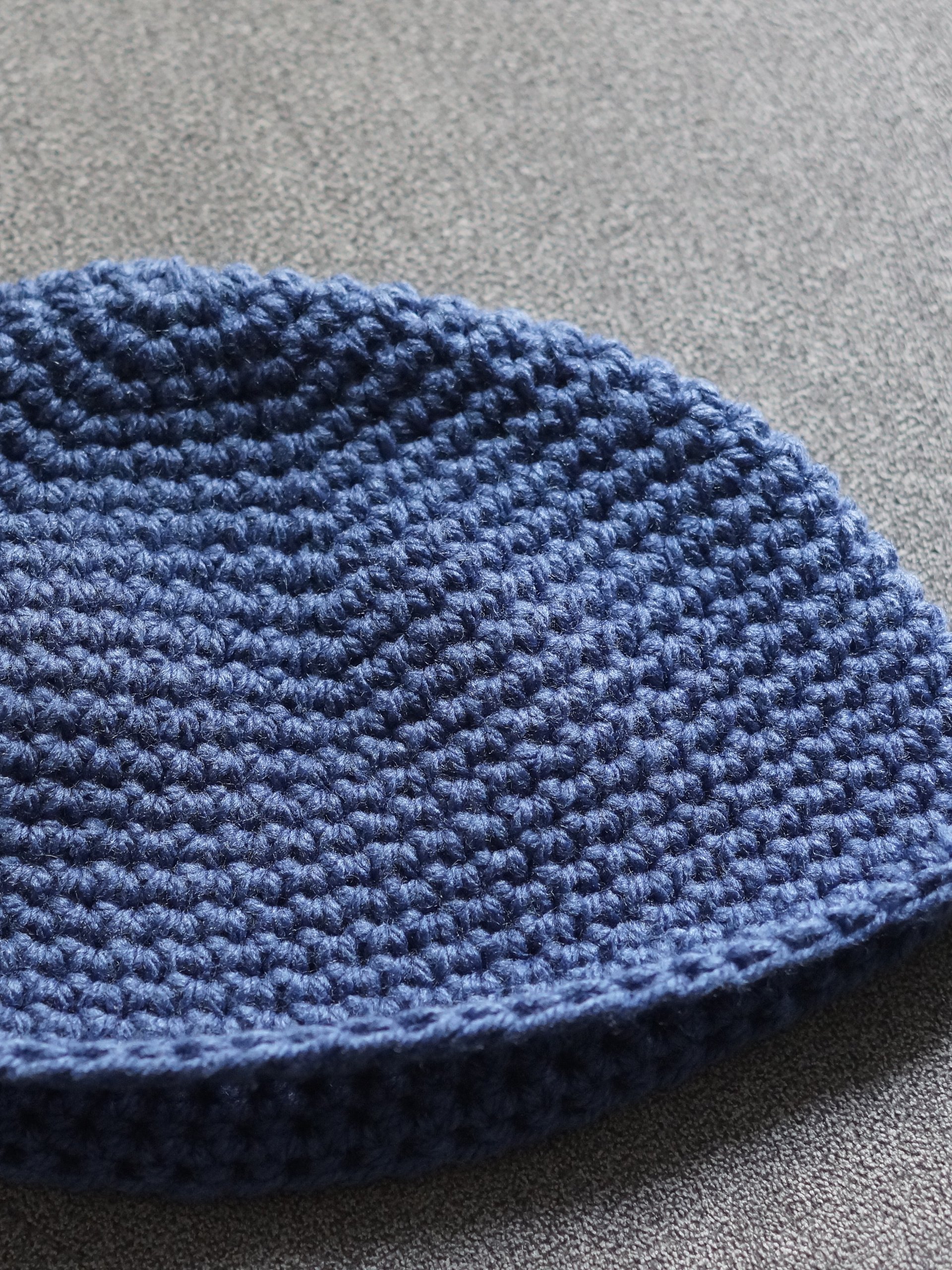 Simple single crochet short beanie product image (5)