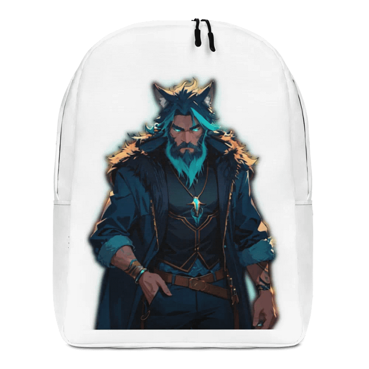 Mystical Wolfman All-Over Backpack product image (1)