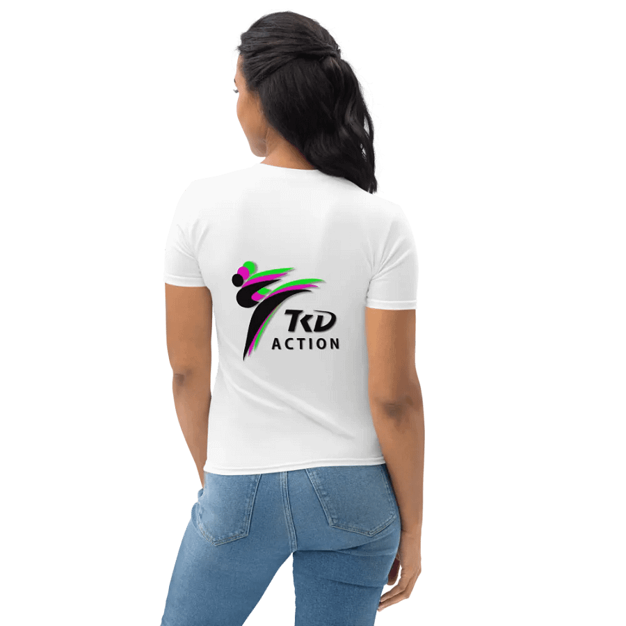 TKD Action Print Women's Crew Neck T-Shirt product image (5)
