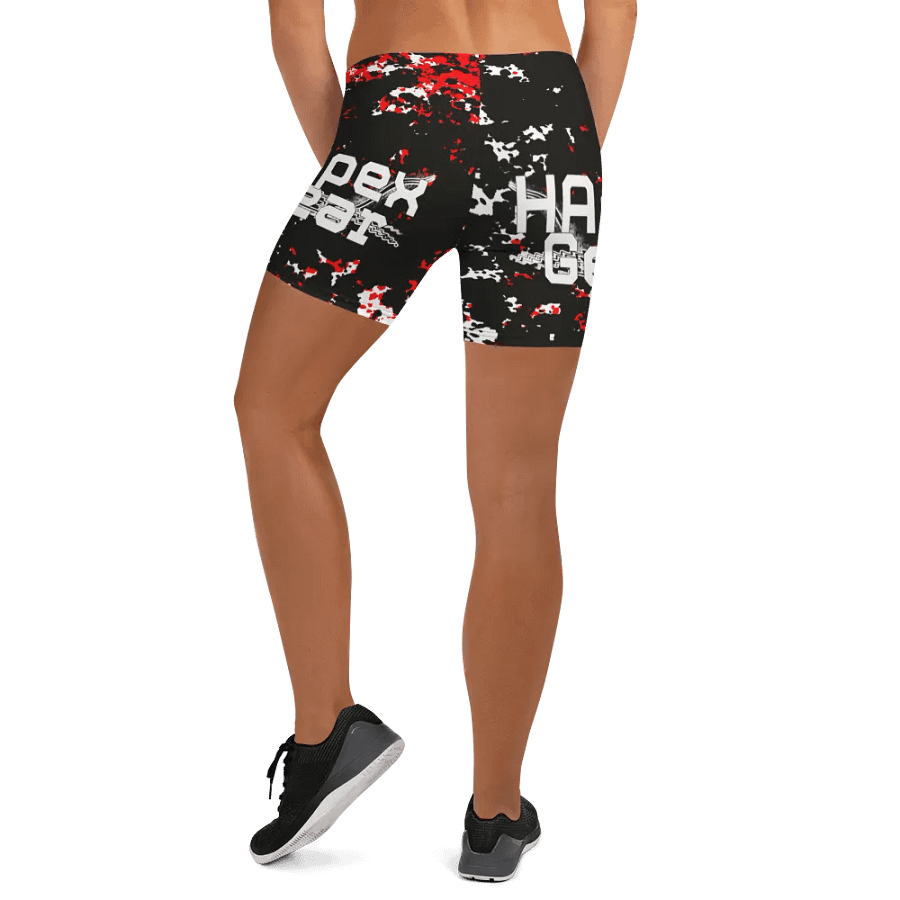 Shorts- White HApex Gear Black Logo product image (7)