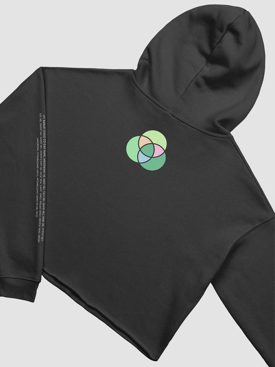 Hey, Girl International High Performance Crop Hoodie product image (4)