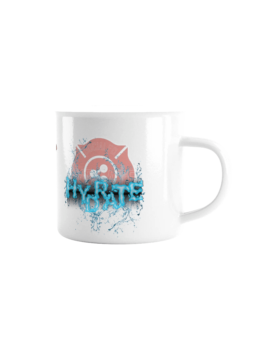 Ugly QR Code Hydrate Enamel Mug product image (4)
