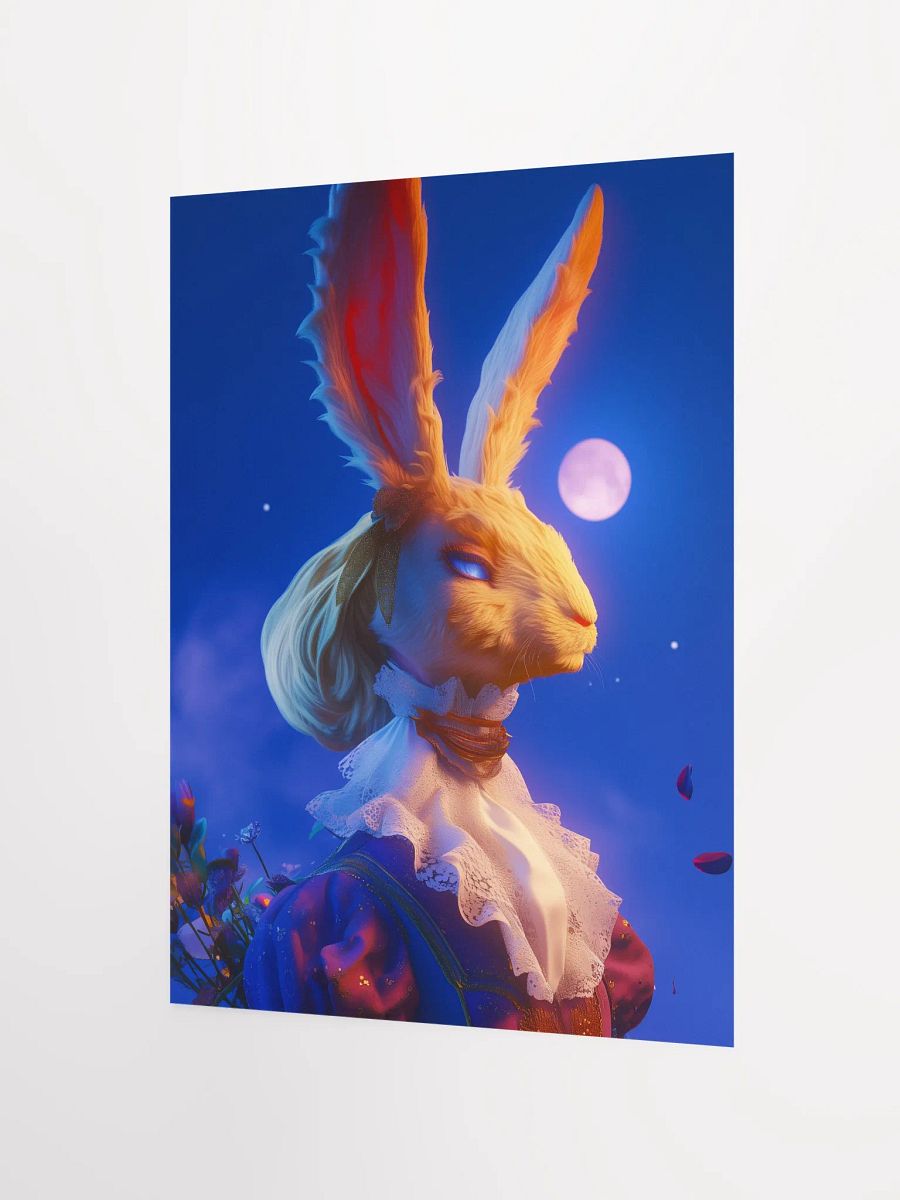 Moonlit Victorian Rabbit Poster product image (3)