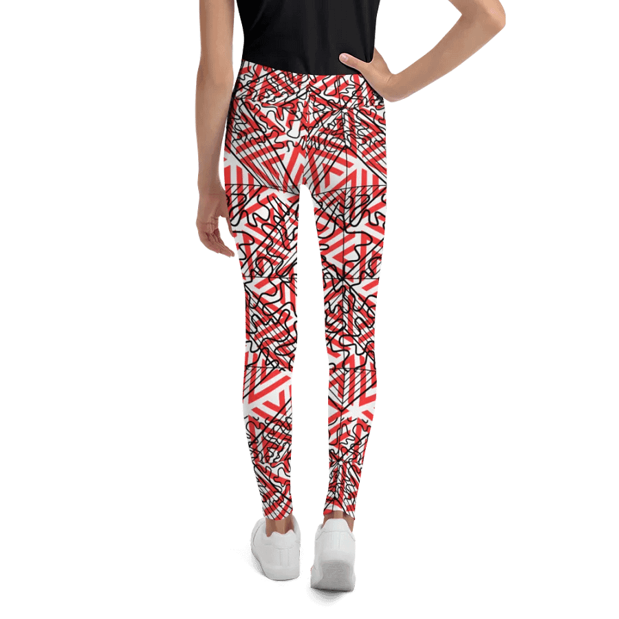 JoBeths' Signature Leggings Youth 👖Black web 🕸 Design product image (2)