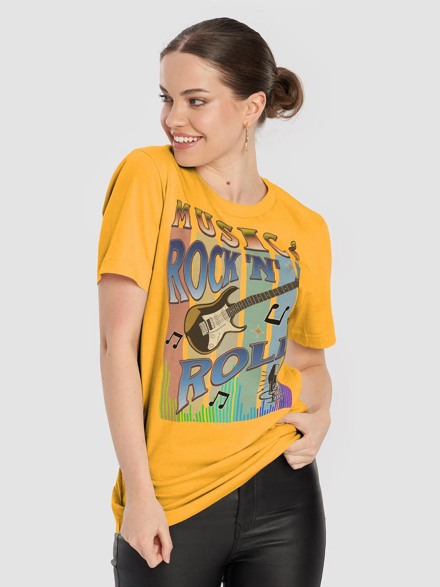 Music Rock N Roll Guitar Vibes Tee product image (3)