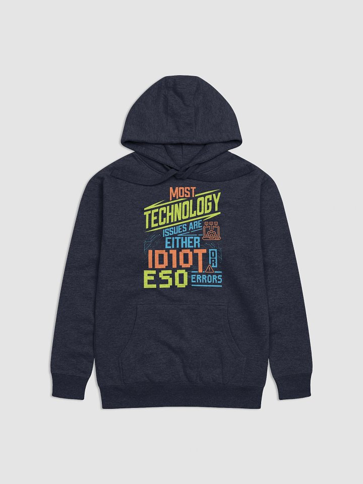 ID10T or ESO Tech Hoodie product image (1)