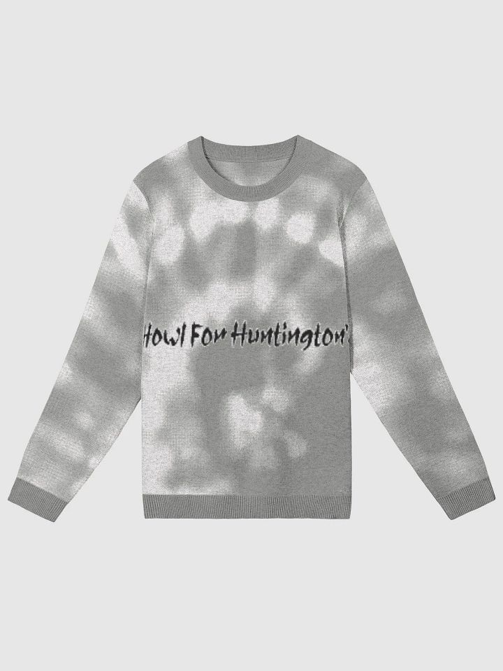 Huntington's Gray Tie-Dyed Sweater product image (1)