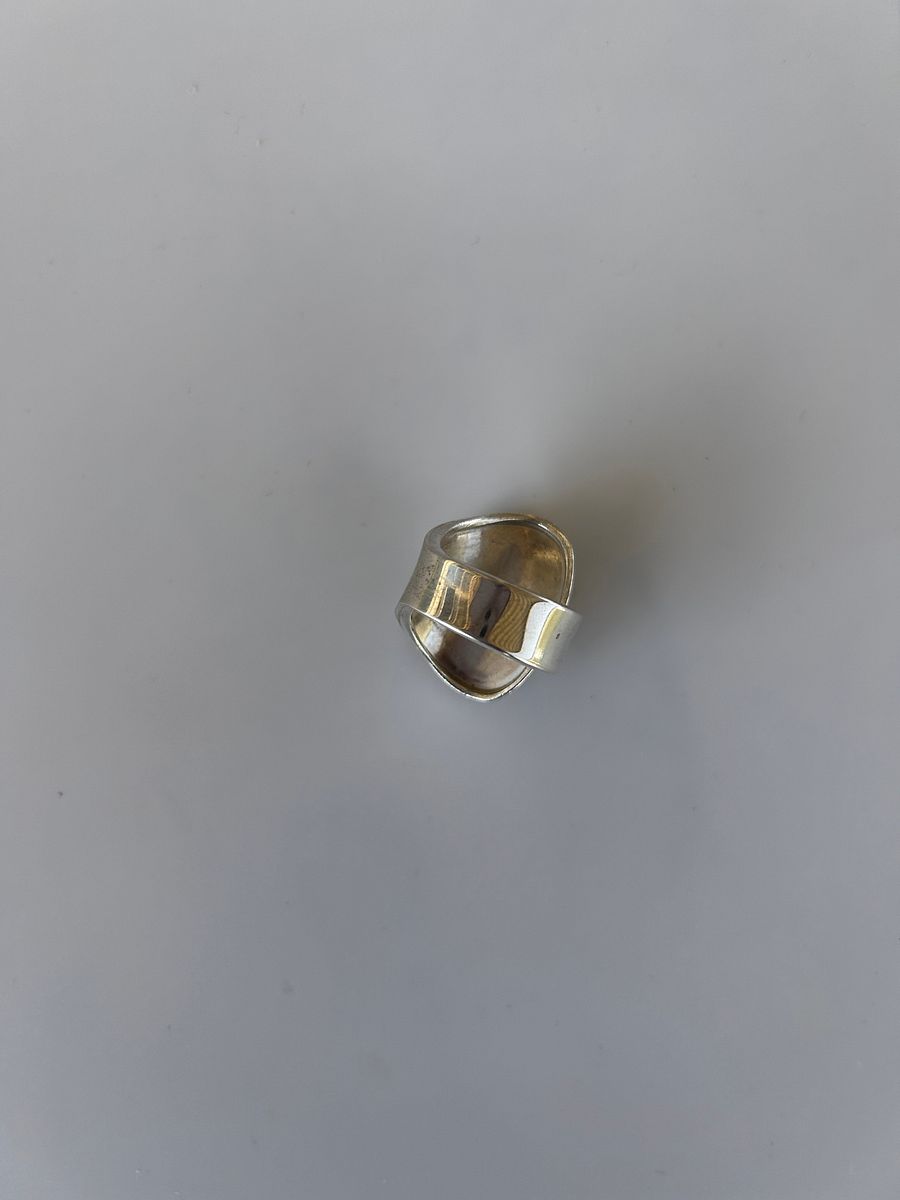 Baltic Egg Yolk Amber 925 Sterling Silver Adjustable Ring product image (4)