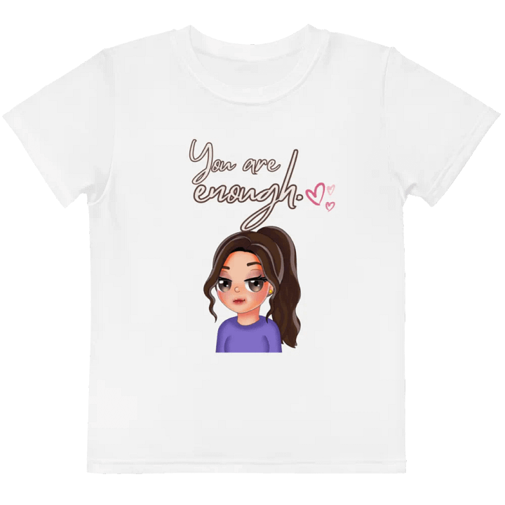 You are Enough Kids Crew Neck T-Shirt product image (2)