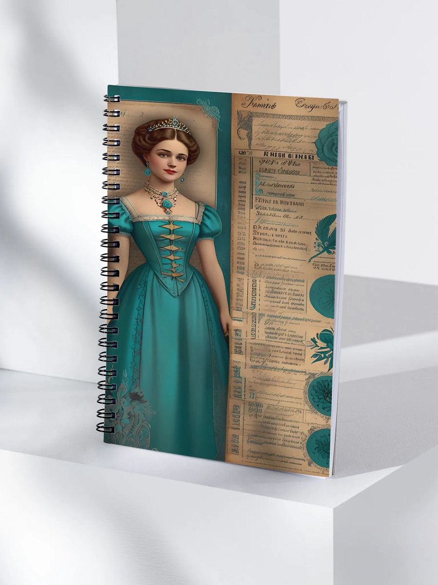 Royal Elegance Spiral Notebook product image (4)