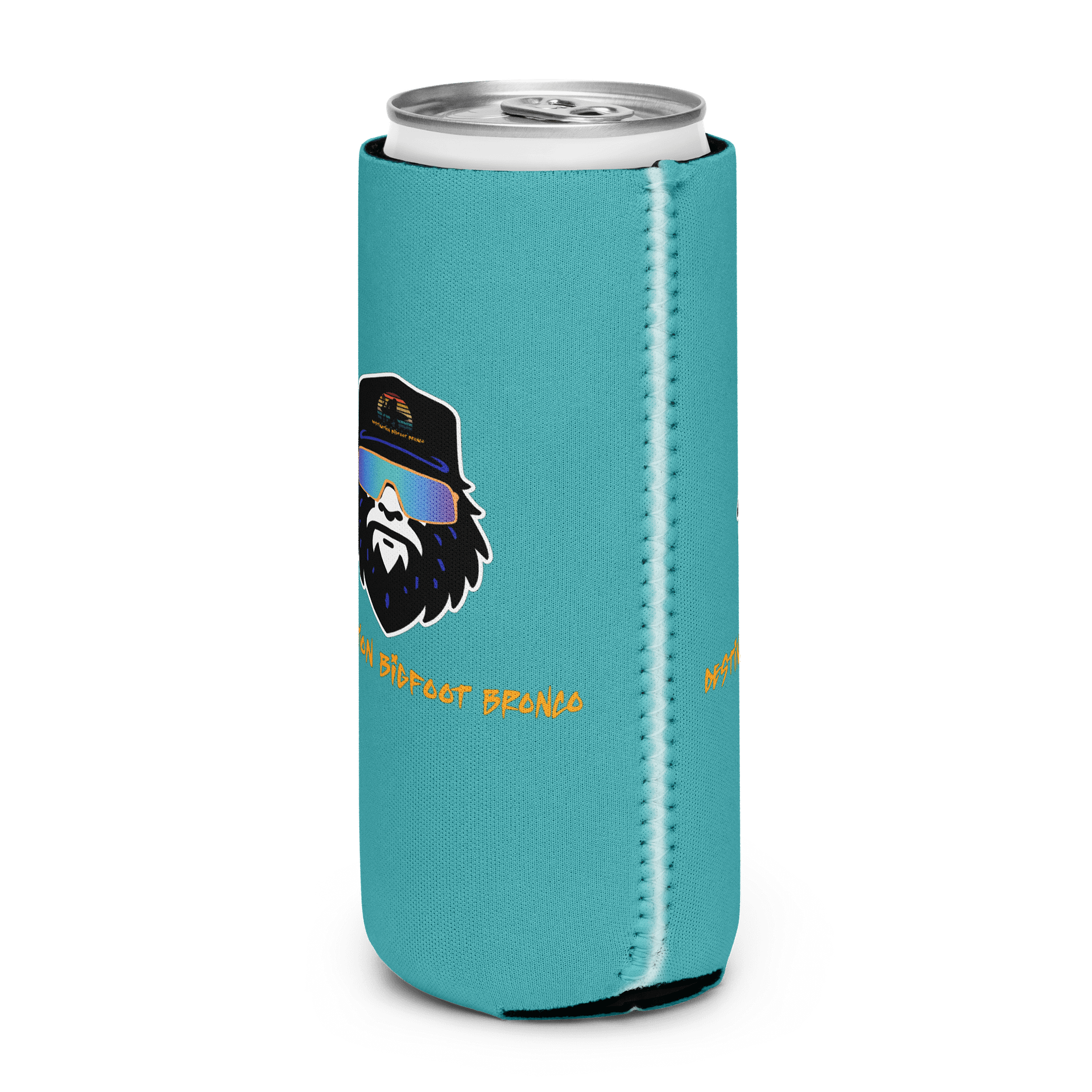 The Sasquatch Sipper (Teal) 12OZ Regular or 12OZ Slim Coozie product image (11)