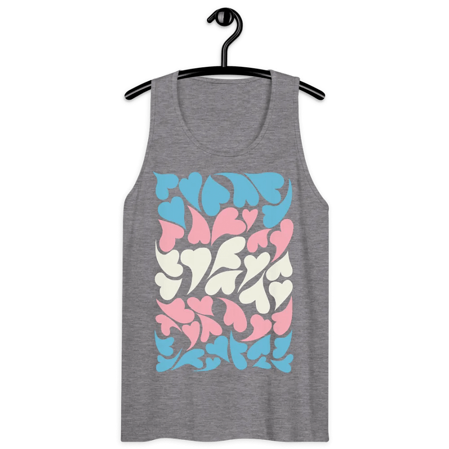 Nestled PRIDE Transgender Tank Top product image (51)
