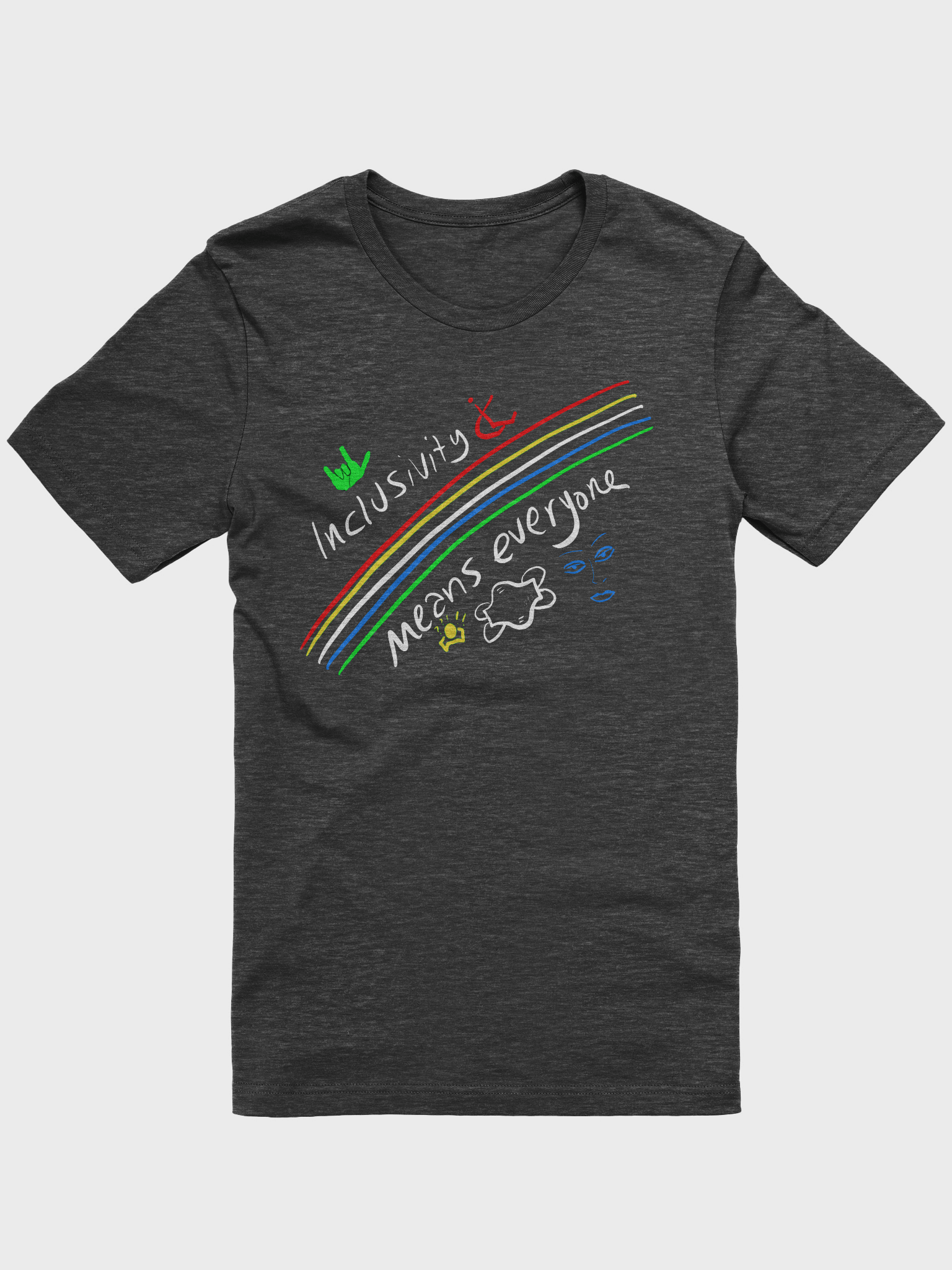 Inclusivity Means Everyone tee product image (3)