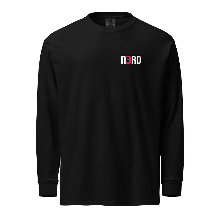 Nerd Comfort Colors Longsleeve product image (1)