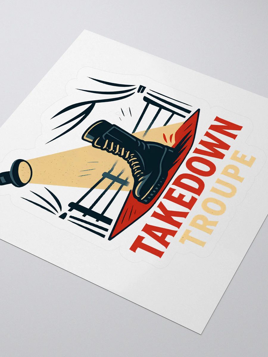 Takedown Troupe: Lights, Locks, and Legacies Sticker product image (7)