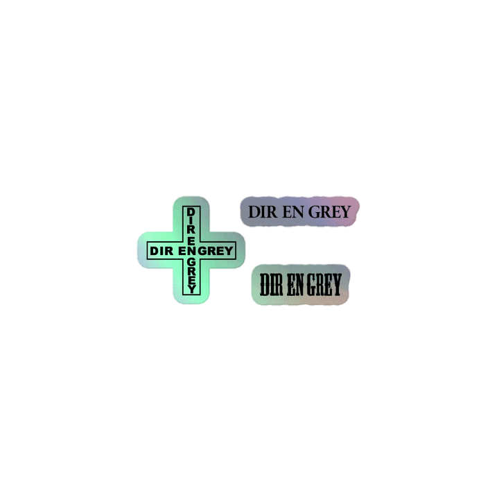 Logo Holographic Sticker Set product image (1)