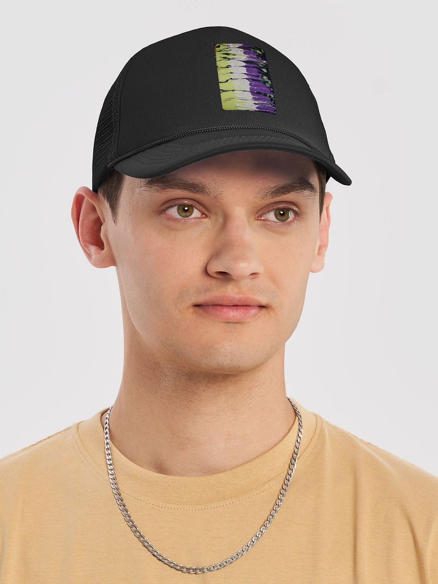 Pride Month Non Binary Flag Pouring art product image (5)