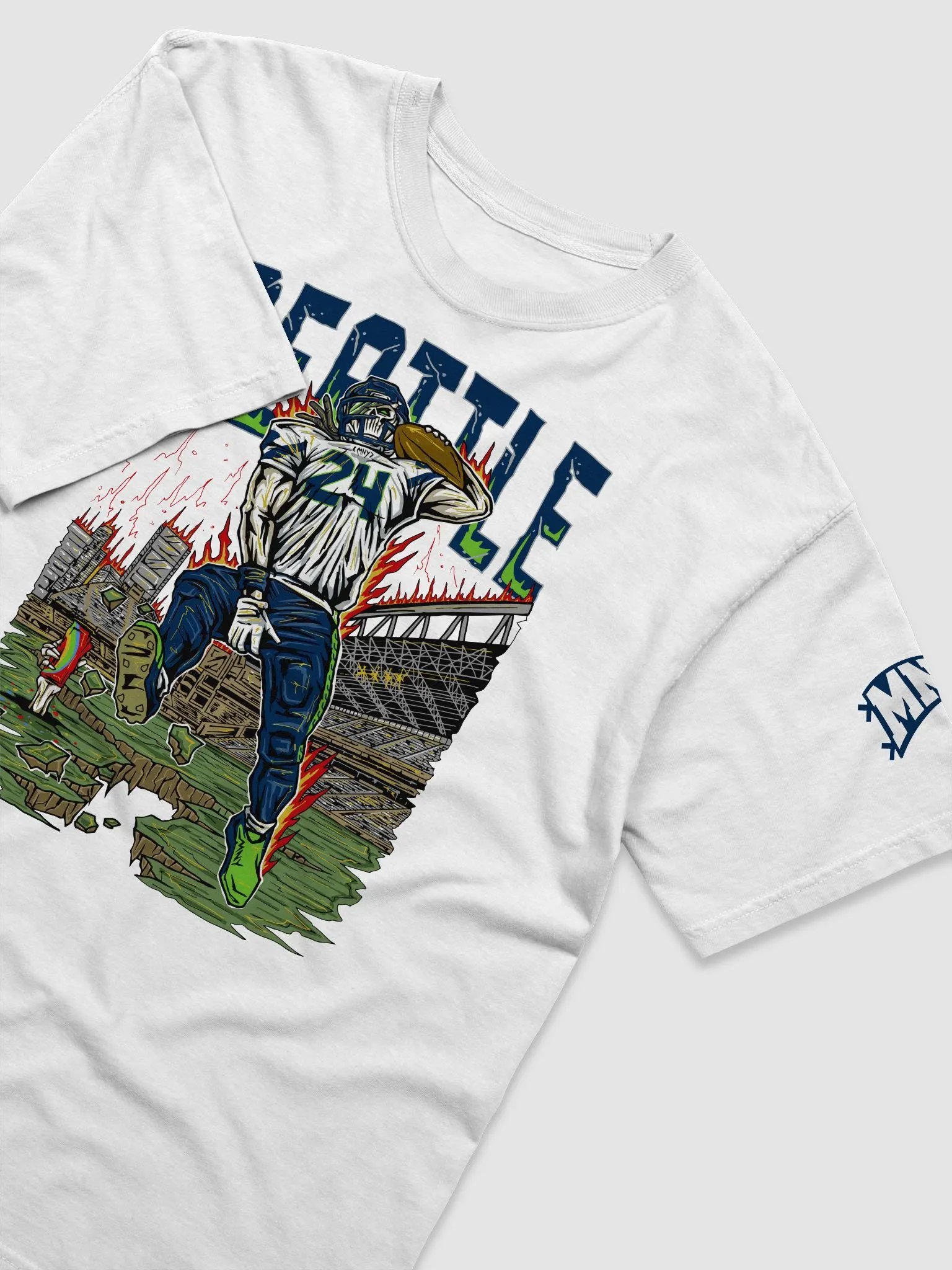 Seattle, Welcome to Football Tee product image (9)
