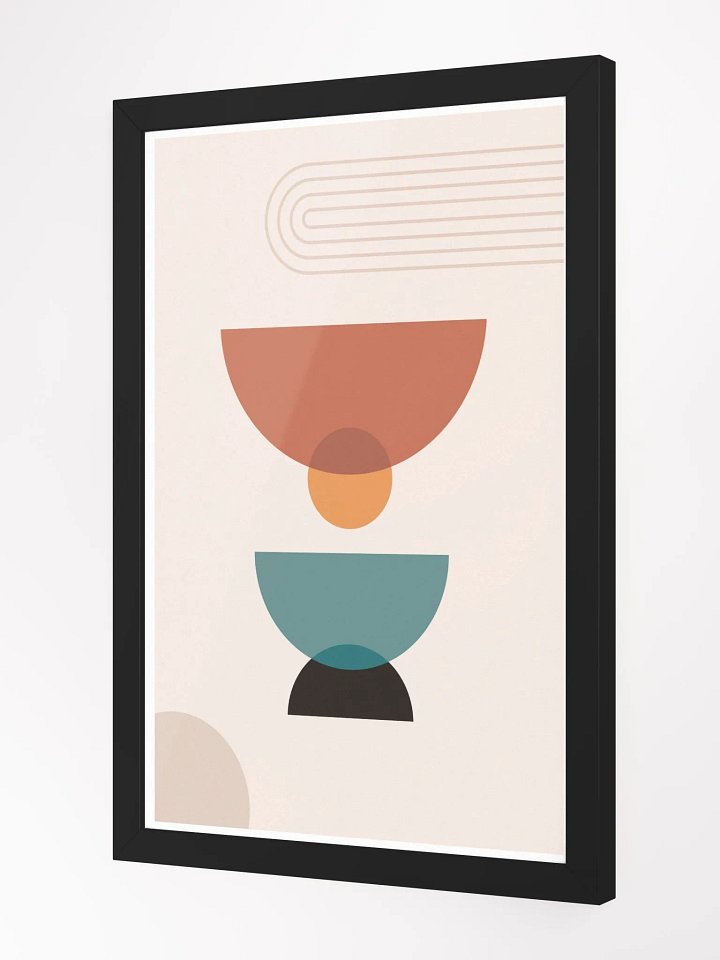 Geometric Harmony Framed Poster product image (7)
